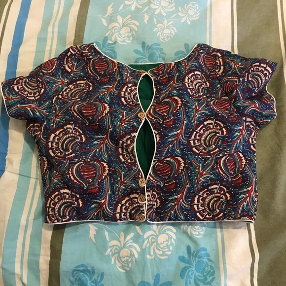Kalamkari Blouse - Picture 1 of 3